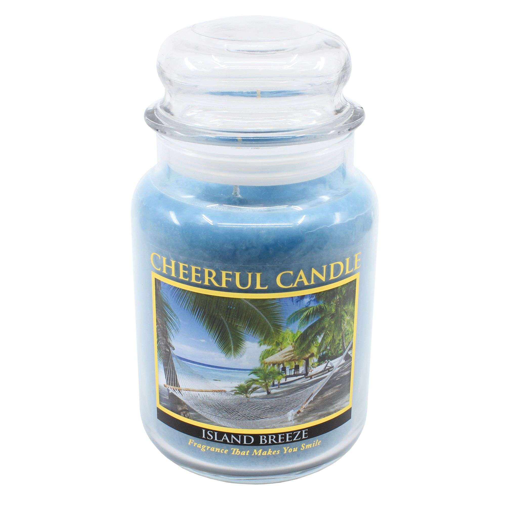 VELA ALEGRE – VELA PERFUMADA ISLAND BREEZE 3 TAMAÑOS FABRICADA EN EE. UU.